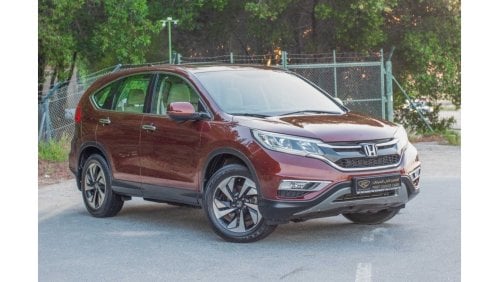 هوندا سي آر في 2015 | HONDA CR-V | EX 2.4L AWD | GCC SPECS | BLIND-SPOT CAMERA | ECO DRIVE | H00801