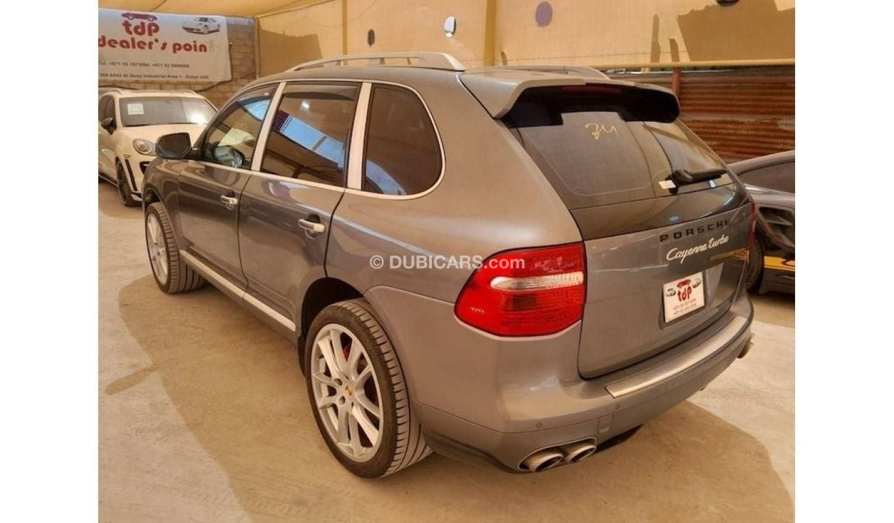 بورش كايان PORSCHE CAYENNE TURBO 4.8L 2008 WITH LEATHER SEATS, T.V NAVIGATION AND MUCH MORE...