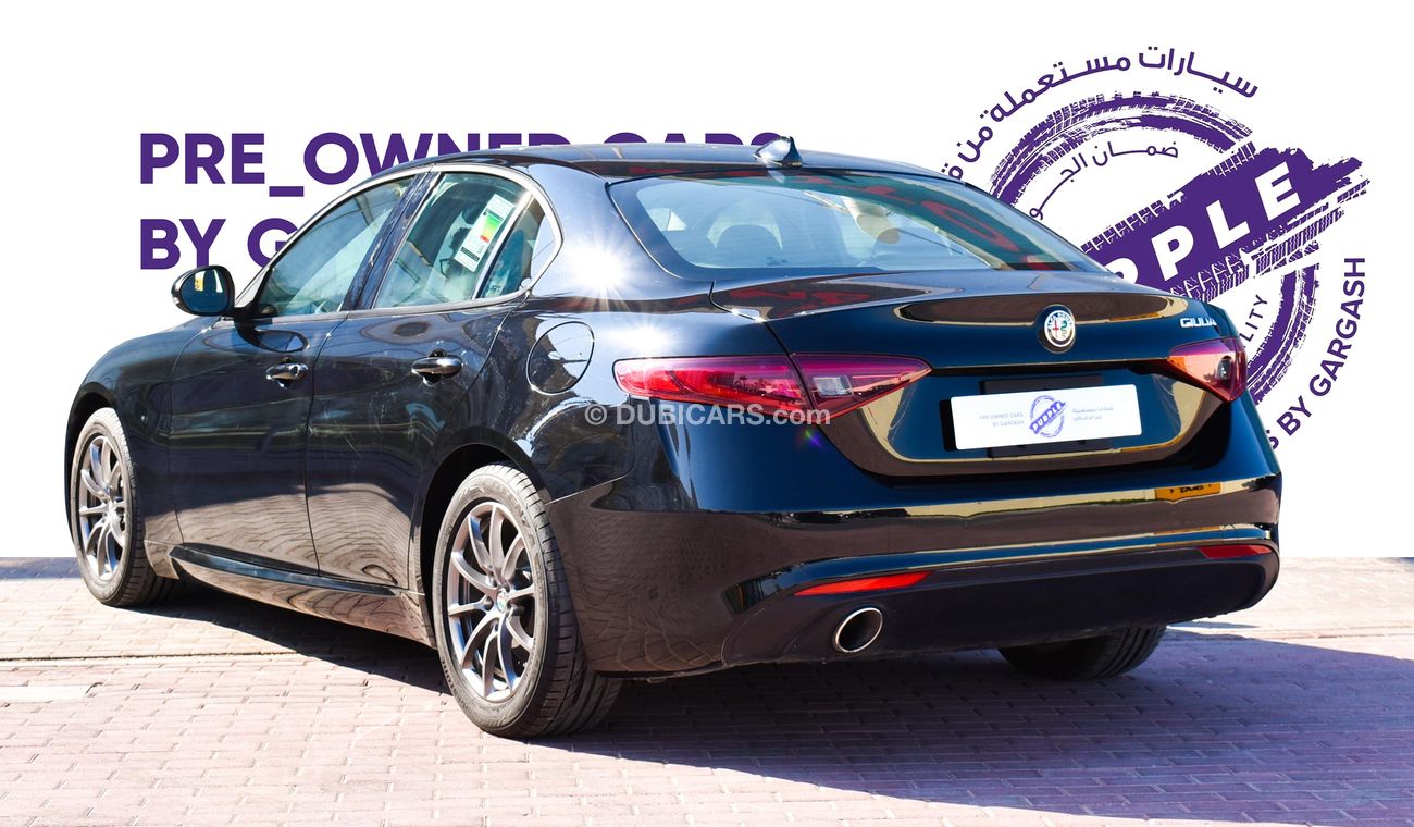 Alfa Romeo Giulia Base - Service History, Warranty, Certified & Sold by Purple Pre-Owned Gargash Motors