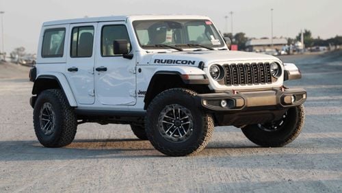 Jeep Wrangler 2024 Jeep Wrangler Rubicon Xtreme 2.0L Turbo – White inside Black & Red | Export Price