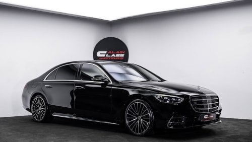 مرسيدس بنز S 580 4MATIC 2024 - GCC - Under Warranty and Service Contract