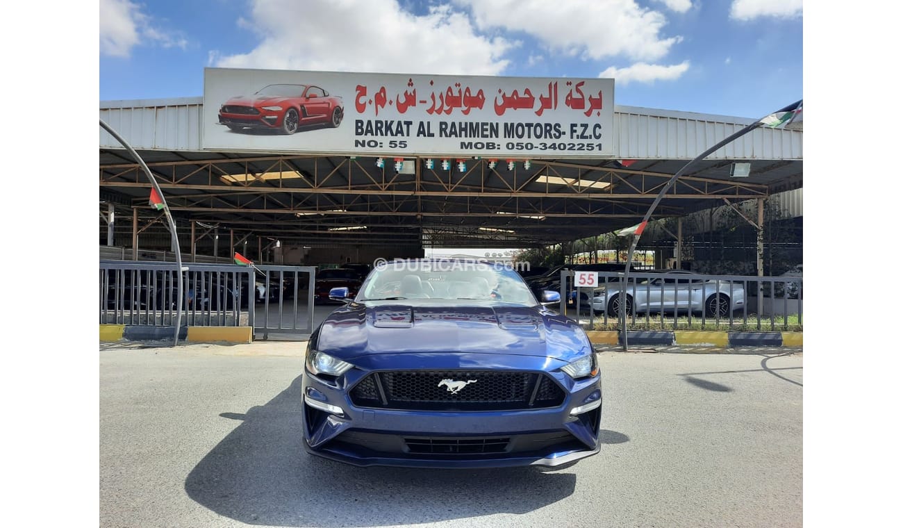 Ford Mustang GT Premium Ford mustang 2019 v8 gt full option Special specifications