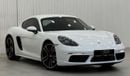 Porsche 718 Cayman S 2.5L A/T 2017 Porsche 718 Cayman S, Service History, GCC