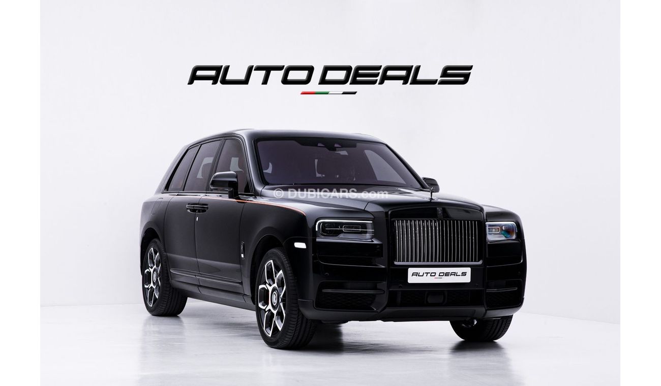 Rolls-Royce Cullinan Rolls Royce Cullinan Black Badge | 2021 - GCC - Under Warranty - Service Contract - Full Options - P