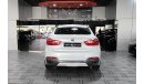 BMW X6 35i M Sport AED 1,400 P.M | 2017 BMW X6 M-SPORT | UNDER WARRANTY | GCC | 3.0L | SUNROOF