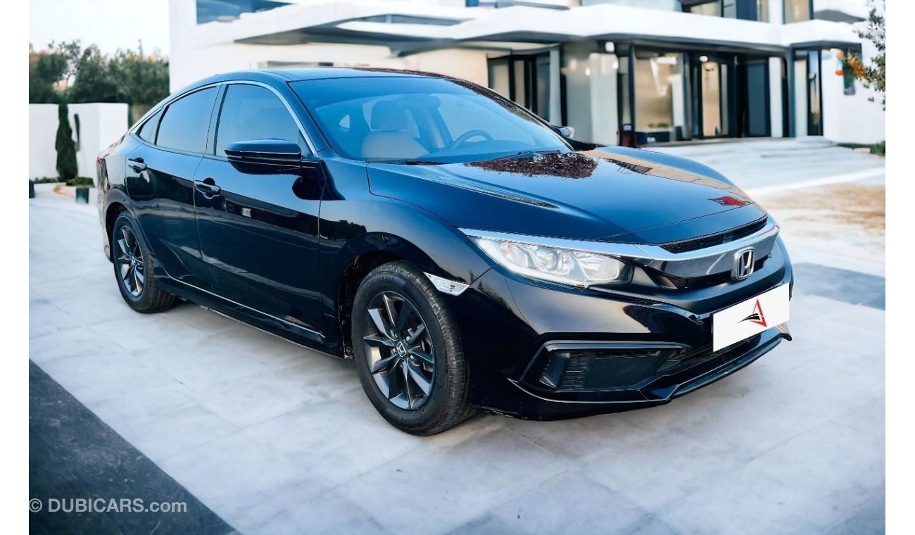 Honda Civic LX AED 920 PM | FIRST OWNER | FULL SERVICE HISTORY | HONDA CIVIC 2020 | GCC | 2 KEYS