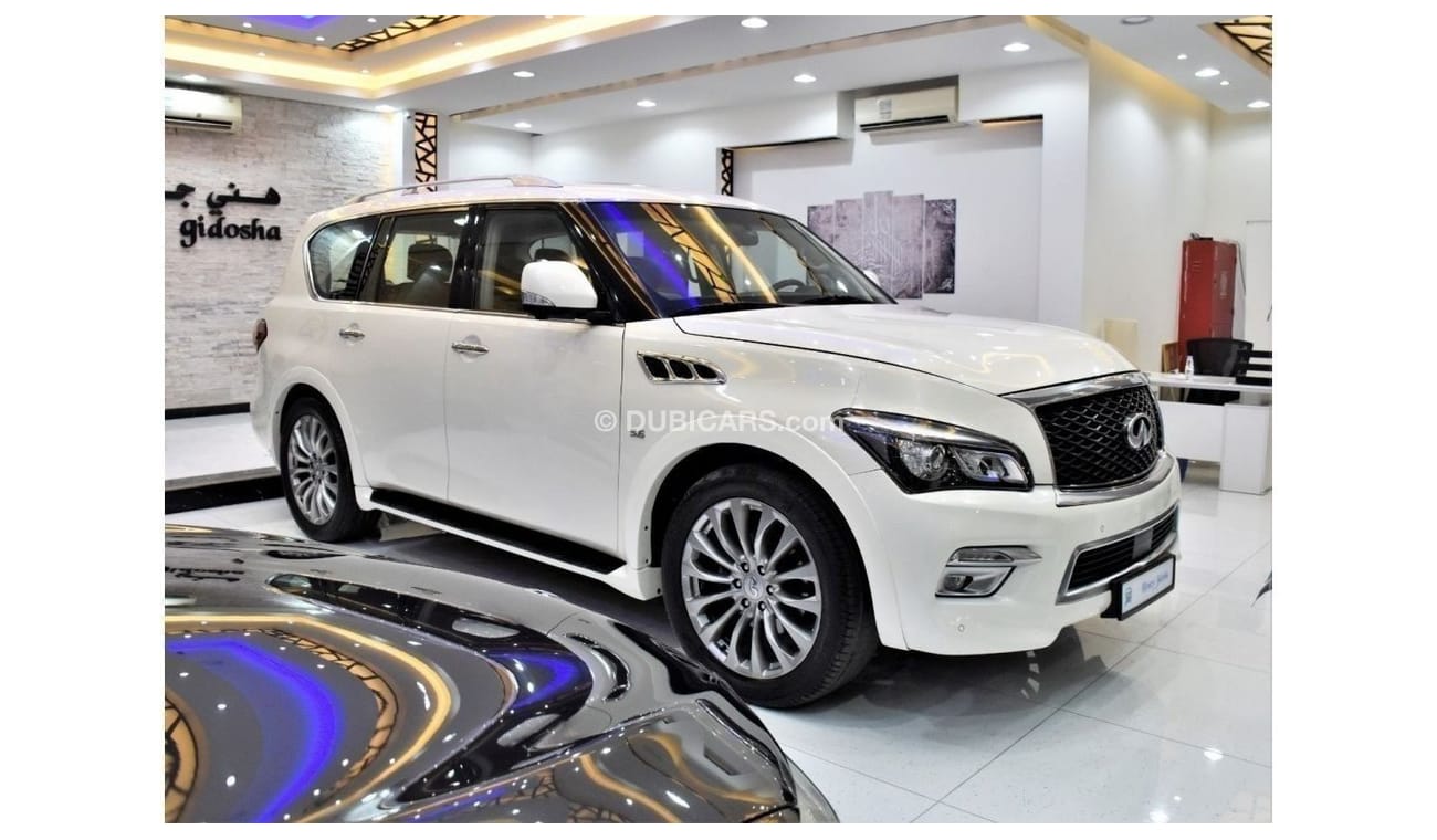 Infiniti QX80 EXCELLENT DEAL for our Infiniti QX80 ( 2015 Model ) in White Color GCC Specs