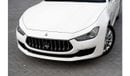 Maserati Ghibli gt hybrid | 3,329 P.M  | 0% Downpayment | Agency Warranty & Service!