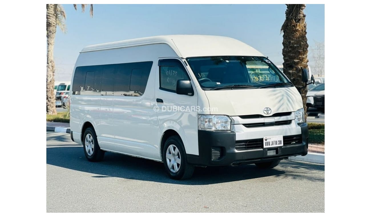 Toyota Hiace 2019 | RHD | MULTIMEDIA SCREEN | REAR VIEW CAMERA | POWER SLIDE DOOR | PREMIUM FABRICATED SEATS