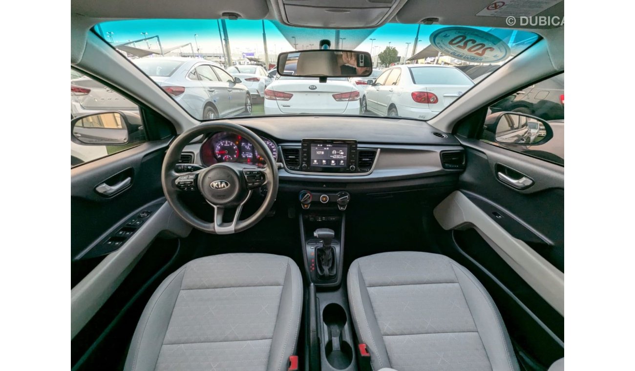 Kia Rio 2020 Kia Rio LX (YB), 4dr Sedan, 1.4L 4cyl Petrol, Automatic, Front Wheel Drive. clean car without a