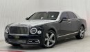 بنتلي مولسان 2017 Bentley Mulsane Speed, June 2025 Bentley Warranty, Full Bentley Service History, Low Kms, GCC