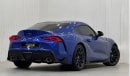 Toyota Supra 2023 Toyota Supra, 2026 Al-Futtaim Agency Warranty + Service Contract, Full Agency Service History,