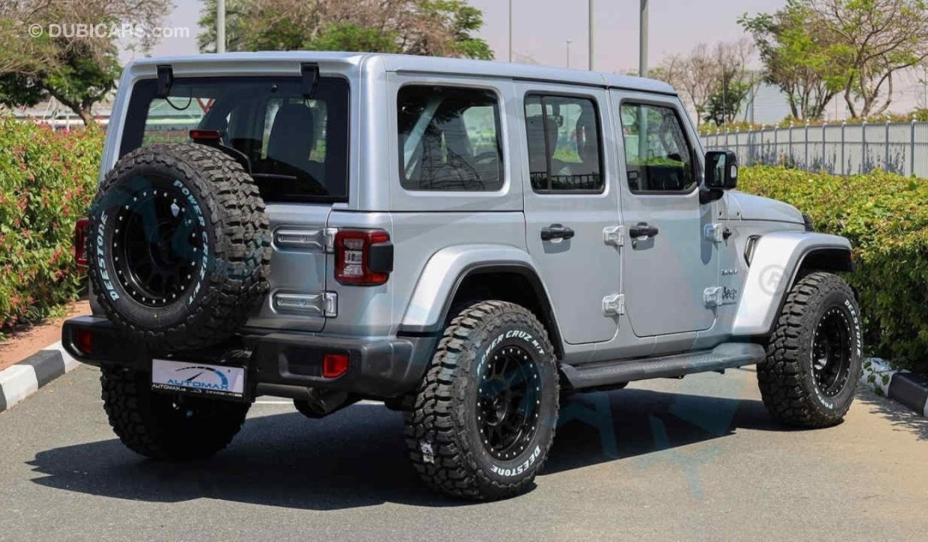 جيب رانجلر Unlimited Sahara V6 3.6L 4X4 , 2023 GCC , 0Km , With 3 Years or 60K Km Warranty @Official Dealer