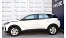 Peugeot 3008 AED 1279 PM  ACTIVE 1.6 TC AT GCC MANUFACTURER WARRANTY 2028 OR 100K KM