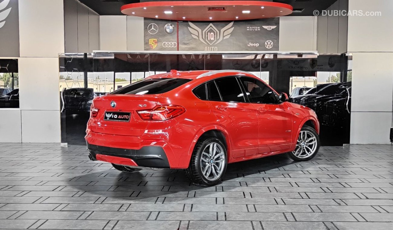 BMW X4 xDrive 28i M Sport AED 2,300 P.M | 2016 BMW X4 M-SPORT XDRIVE 28i 2.0L | FSH | ORIGINAL PAINT | 360