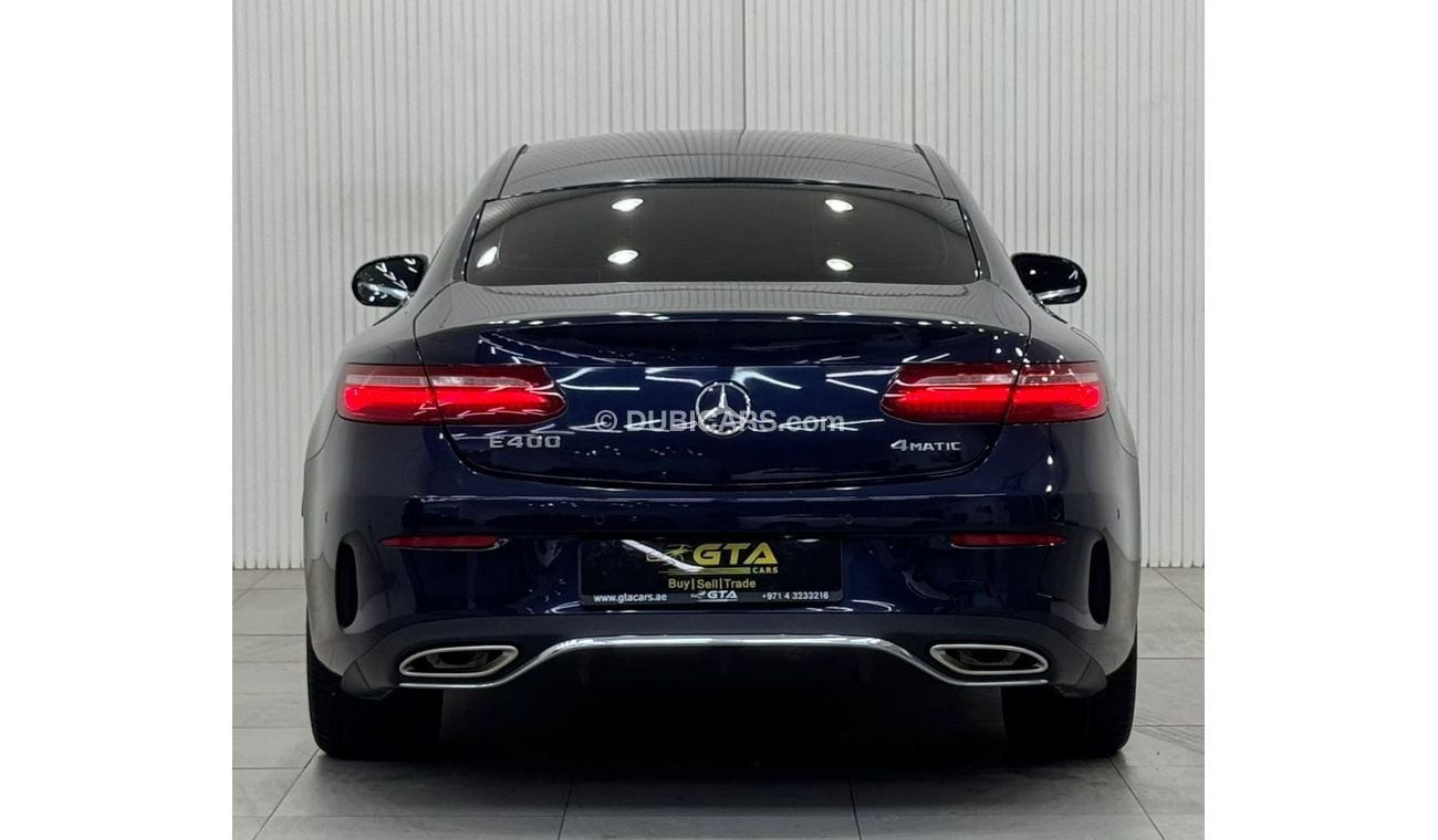 Mercedes-Benz E 400 Coupe 2018 Mercedes Benz E400 AMG 4MATIC Coupe, Warranty, Full Service History, Excellent Condition, GCC