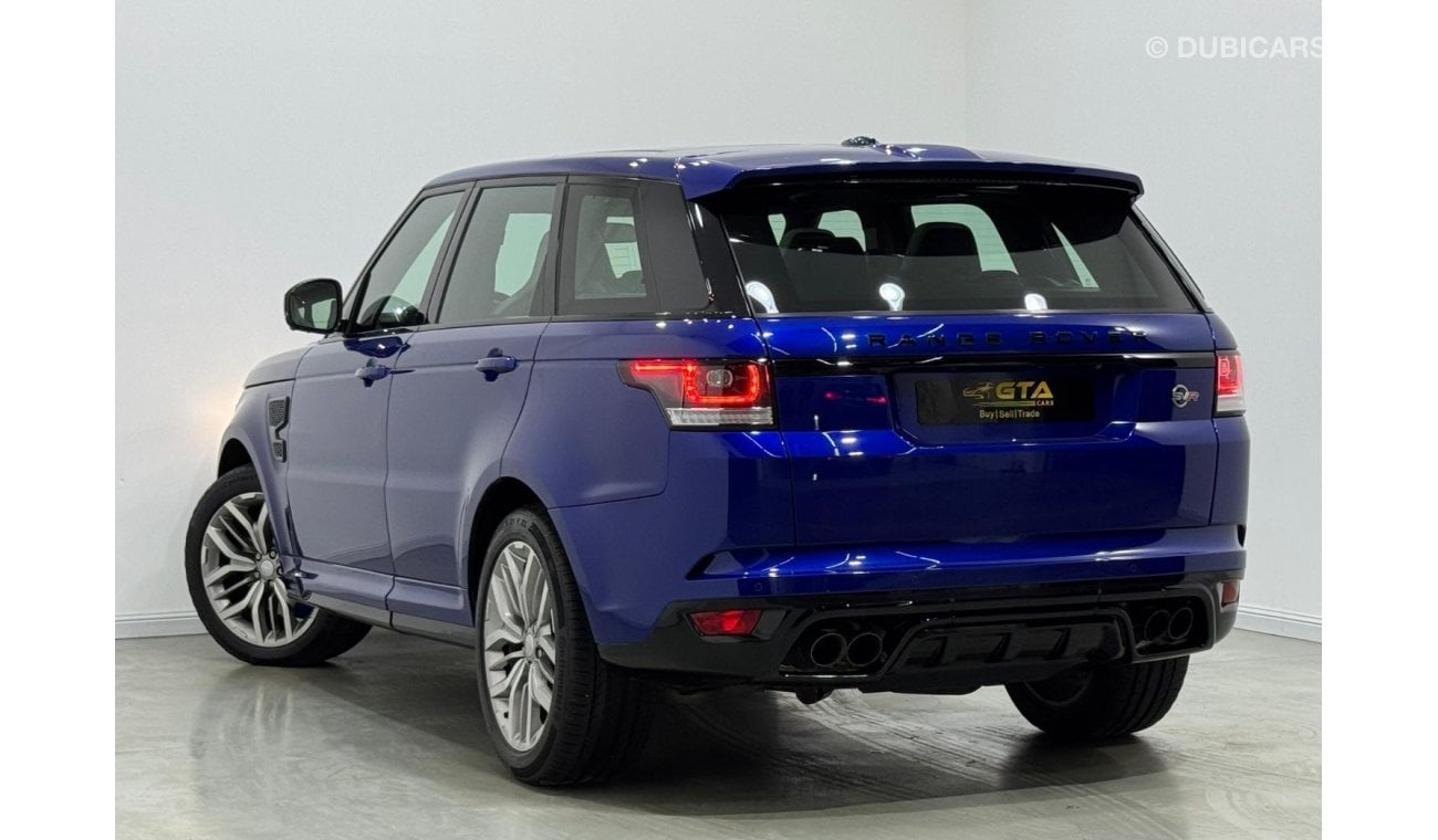 Land Rover Range Rover Sport SVR 2015 Range Rover SVR, Full Service History, Carbon Fiber Package, Full Options, GCC