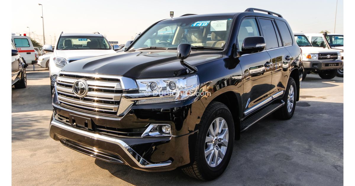 Toyota Land Cruiser V8 Black Petrol Right Hand Drive for sale. Black, 2016