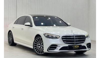 Mercedes-Benz S 580 4MATIC Exclusive 4.0L 2022 Mercedes S580 4Matic, 1 Year Warranty, Full Service History, GCC