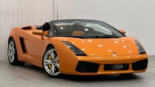 لامبورغيني جاياردو 2007 Lamborghini Gallardo Spider(Full Option), Service History,GCC