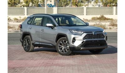 تويوتا راف ٤ 2024 TOYOTA RAV4 HIGH 2.5 Hybrid - SILVER inside BEIGE | Export Only