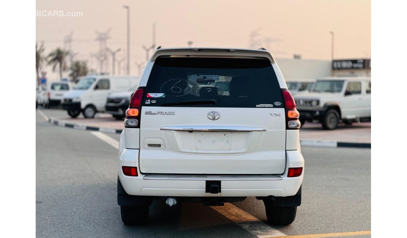 Toyota Prado PREMIUM BEIGE INTERRIOR | SUNROOF | 3.0L DIESEL | RHD | 2007 | FENDER HOOD MIRROR