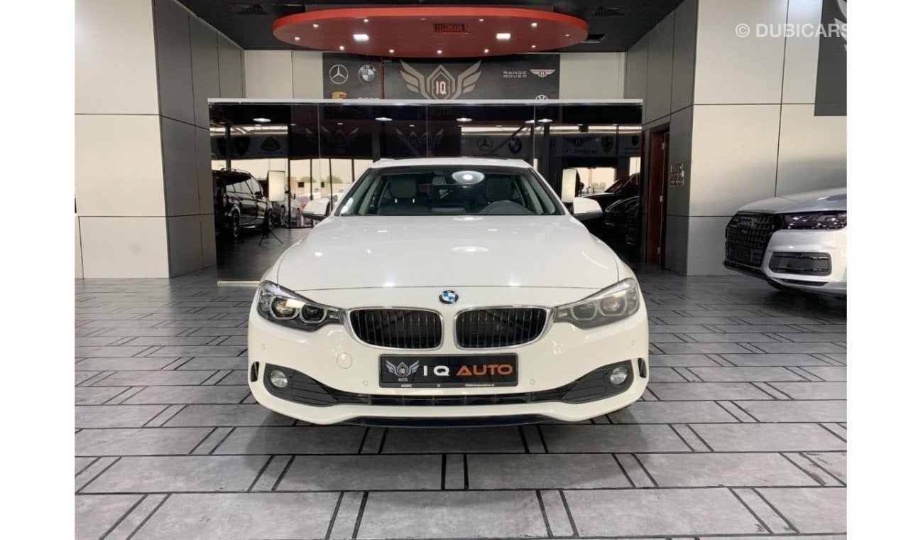 BMW 420i Sport Line AED 1,100 P.M | 2019 BMW 420i GRAN COUPE | AGMC SERVICE CONTRACT | UNDER WARRANTY | GCC |