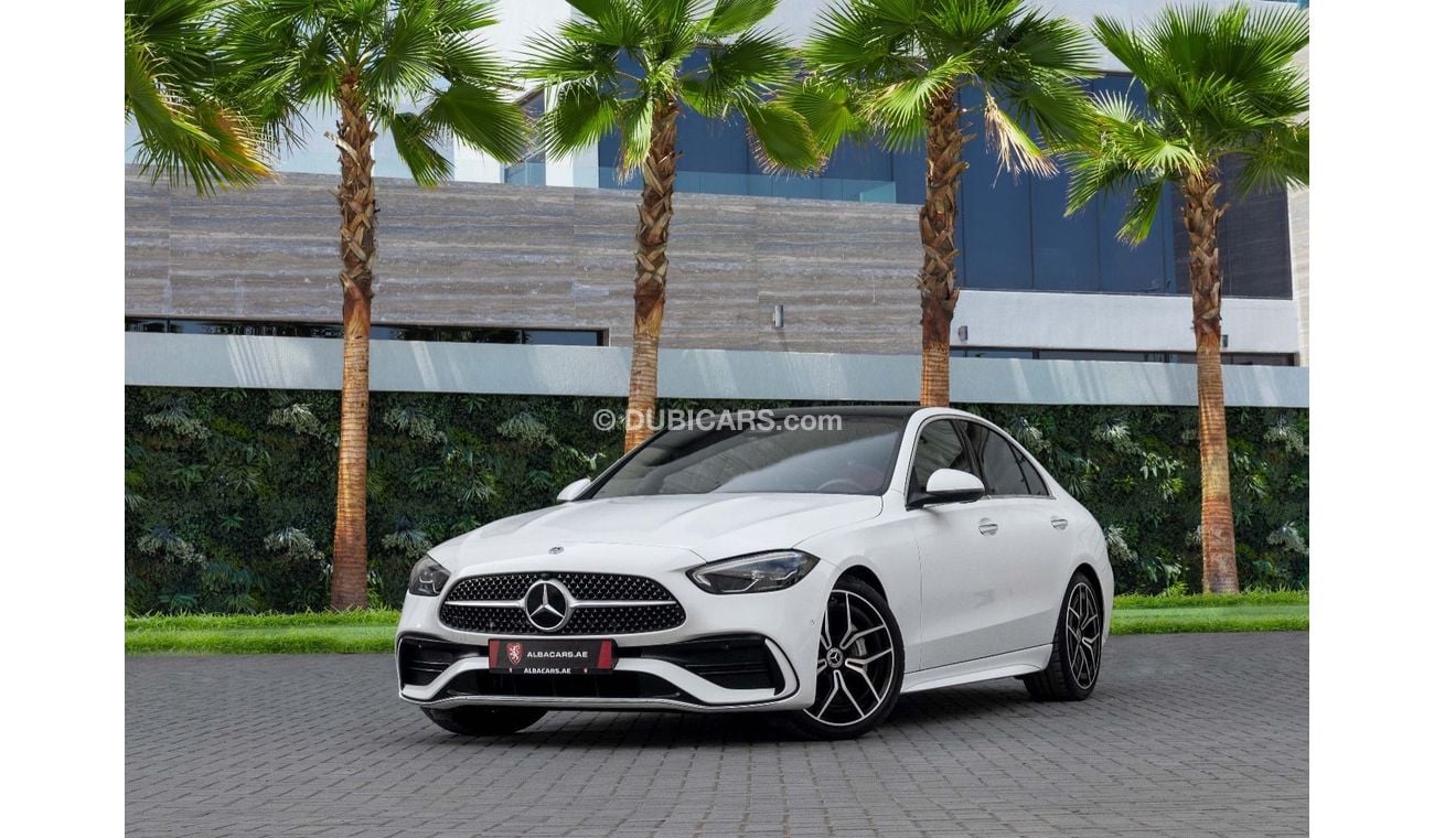 مرسيدس بنز C200 Premium 2.0L 200 AMG  | 3,917 P.M  | 0% Downpayment | Agency Warranty | Brand New