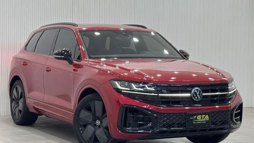 فولكس واجن طوارق R-Line 3.0L 4WD 2024 Volkswagen Touareg R-Line Black Edition, 2029 VW Warranty, 2028 VW Service Pack