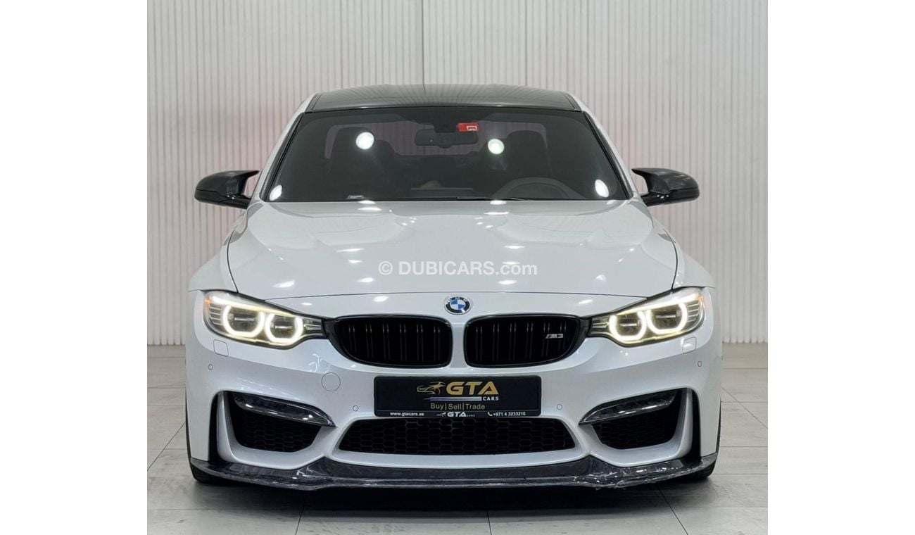 BMW M3 Std 3.0L 2016 BMW M3, Service Contract, Full Service History, Carbon Fiber Package, Excellent Condit