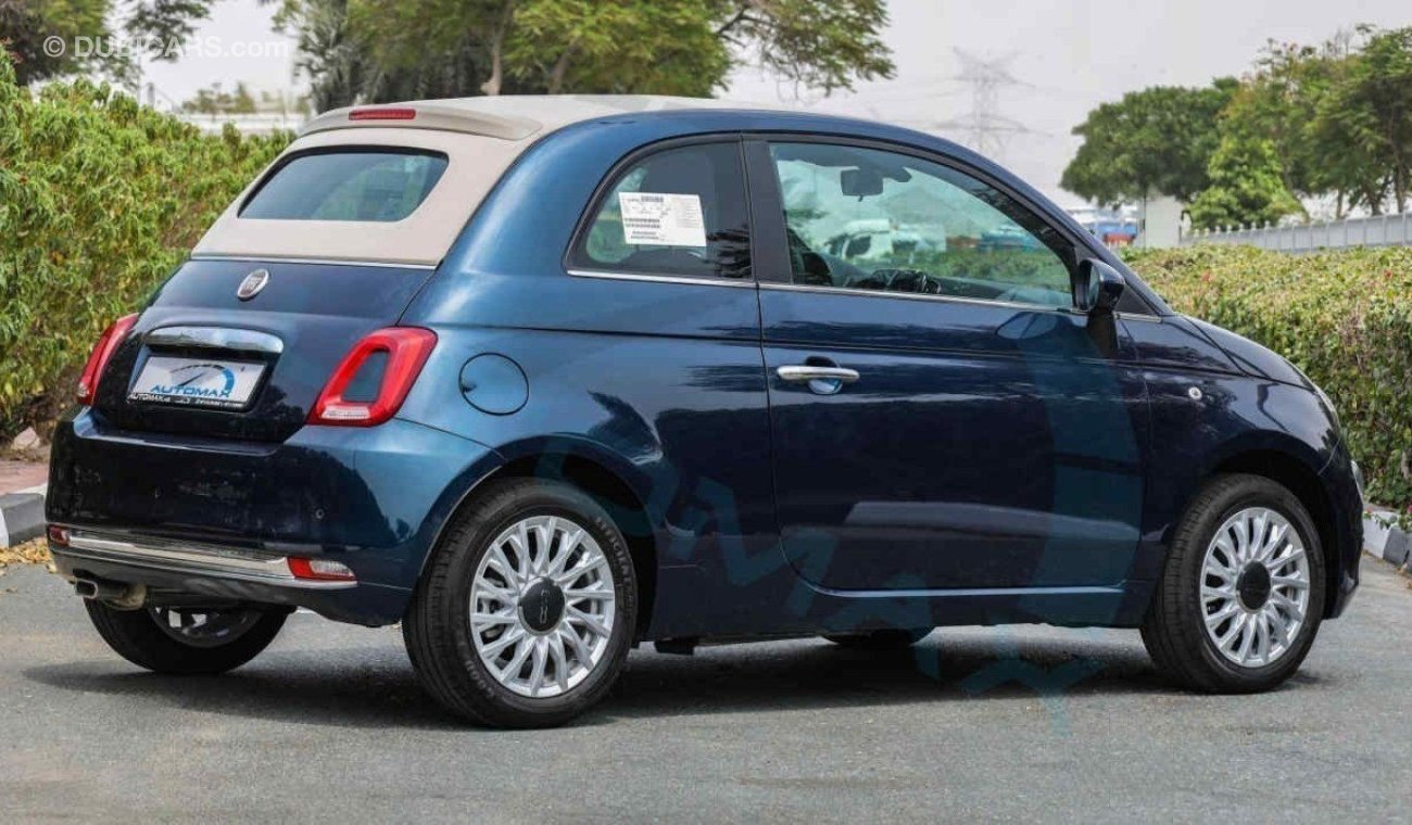 Fiat 500 (НА ЭКСПОРТ , For Export) Cabrio 1.4L FWD , 2024 GCC , 0Km , Без пробега