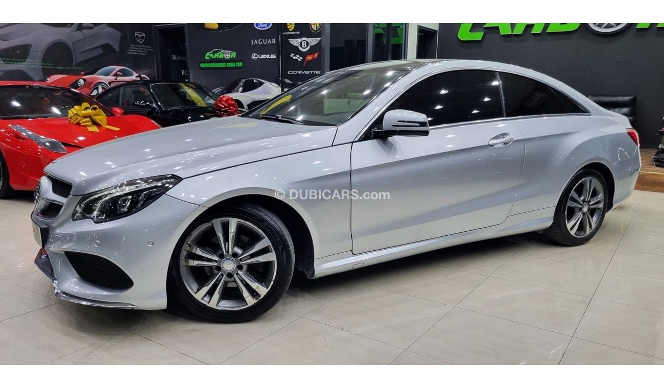 مرسيدس بنز E200 كوبيه MERCEDES E 200 COUPE 2014 IN GOOD CONDITION