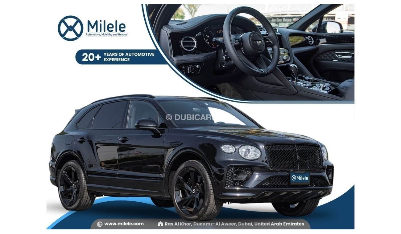 Bentley Bentayga 4.0L PETROL WITH MULLINER SPEC, AND LOW MILEAGE (LOCAL PRICE)