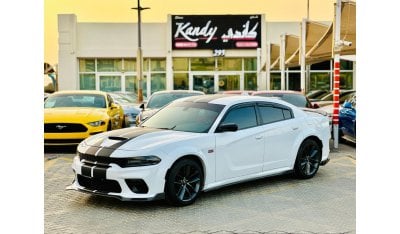 دودج تشارجر SRT ScatPack | Monthly AED 1570/- | 0% DP | Alcantara Seats | Cruise Control | # 16834