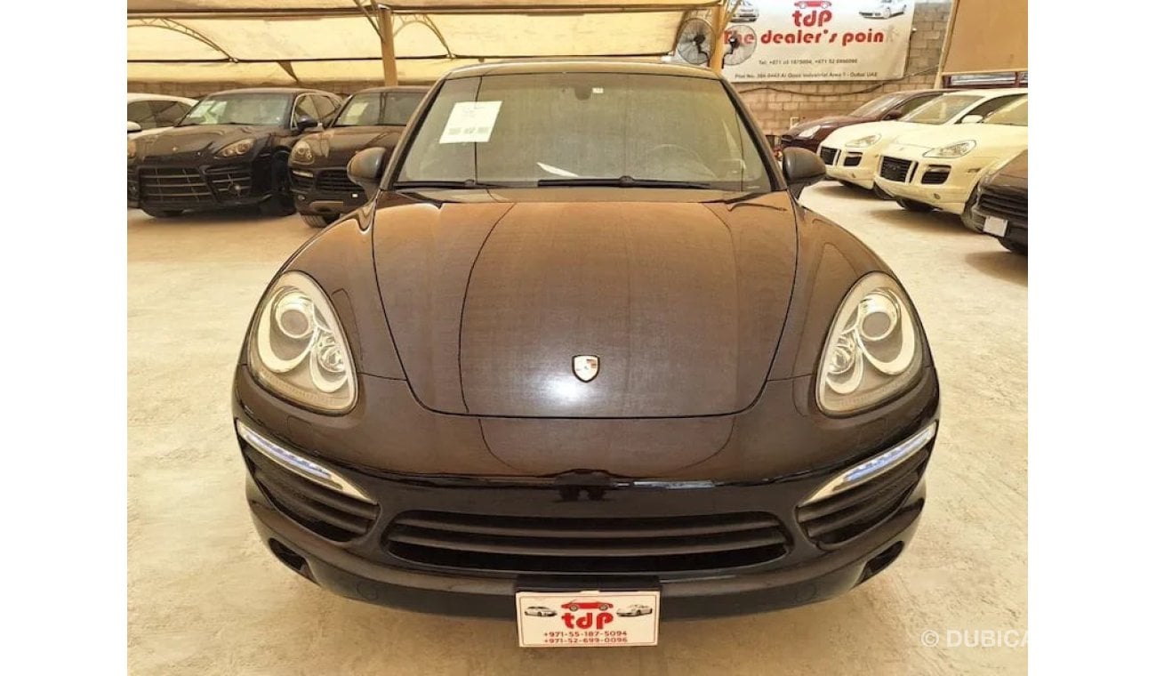 بورش كايان PORSCHE CAYENNE S 4.8L 2011 WITH SUNROOF, REAR FLIPDOWN MONITOR, DRIVE RECORDER AND 22 INCH ALLOYS