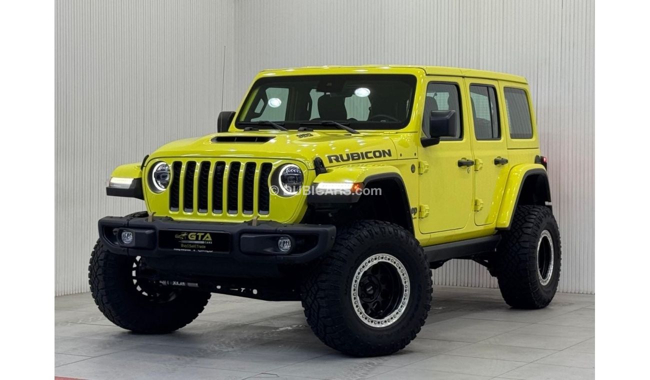 جيب رانجلر 2023 Jeep Wrangler Unlimited Rubicon, 2028 Jeep Warranty, 2026 Jeep Service Pack, Very Low Kms, GCC