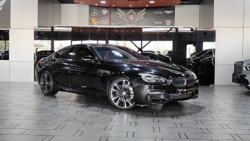 BMW 640i M Sport AED 2,600 P.M | 2016 BMW 640i GRAN COUPE M-SPORT | FSH | ORIGINAL PAINT | LOW MILAGE | GCC