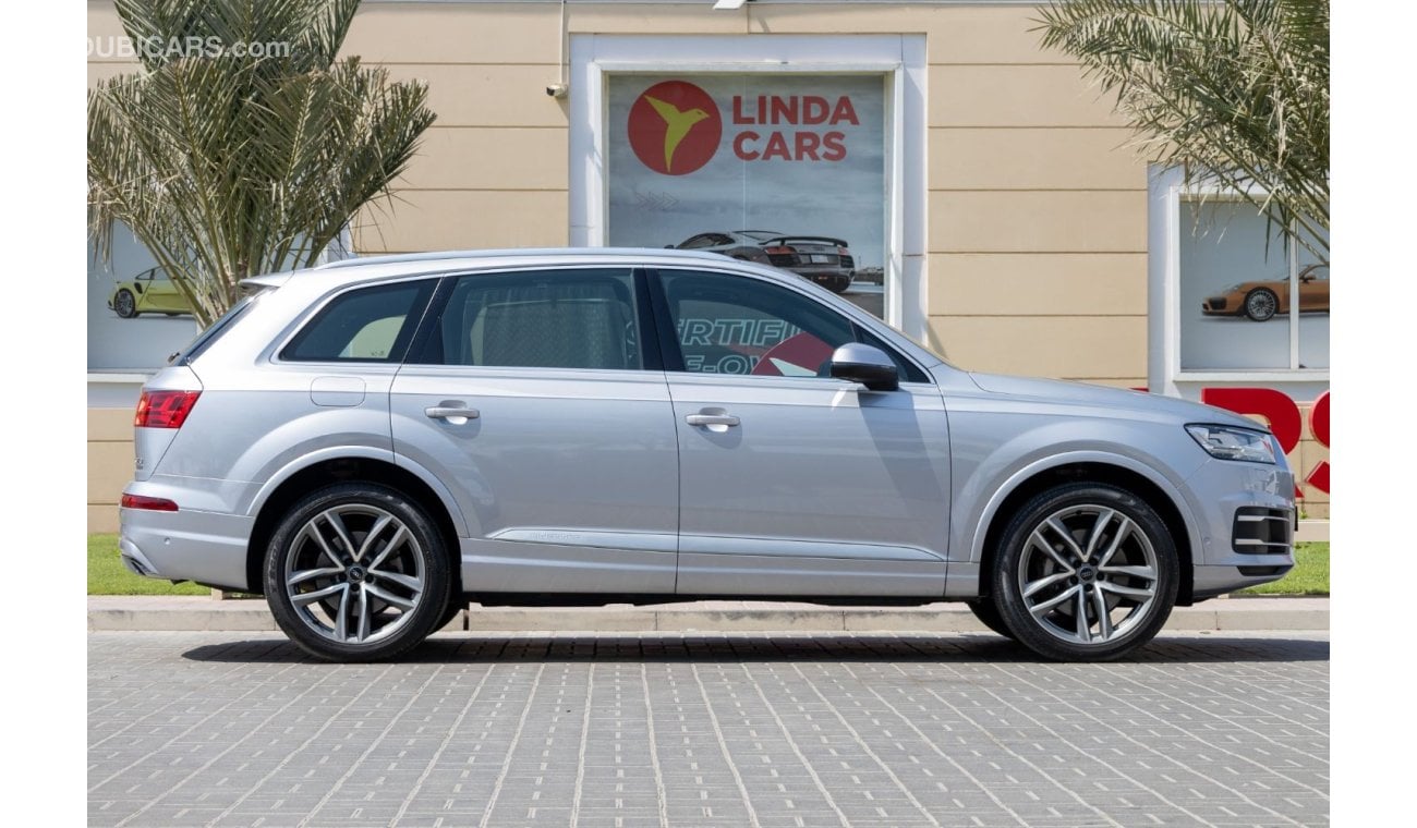 Audi Q7 45 TFSI quattro Audi Q7 45TFSI Quattro (7 SEATER) 2019 GCC under Warranty with Flexible Down-Payment