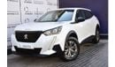 Peugeot 2008 AED 879 PM | 1.6L ACTIVE GCC AGENCY WARRANTY UP TO 2027 OR 100K KM