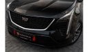 Cadillac XT4 Sport | 1,762 P.M  | 0% Downpayment | Spectacular Condition!