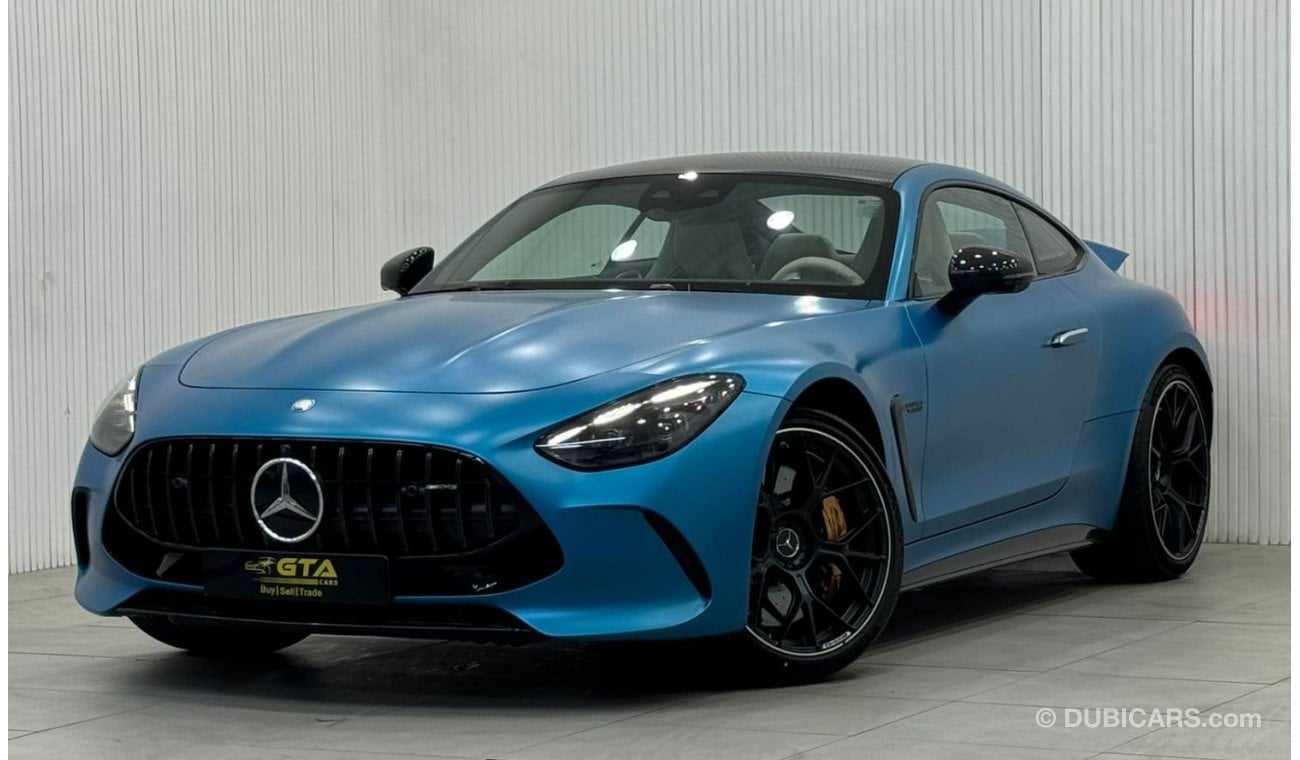 مرسيدس بنز AMG GT 2024 Mercedes-AMG GT63 Coupe, Brand New, Special AMG Hyper Blue Magno Color, 1 Year Warranty