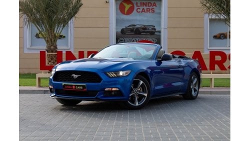 Ford Mustang Std Ford Mustang Convertible 2017 GCC under Warranty with Flexible Down-Payment.