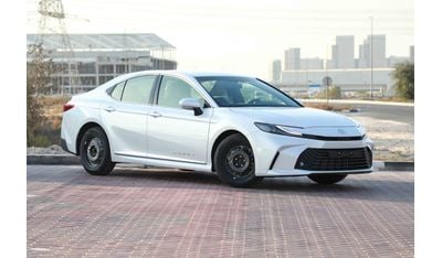 تويوتا كامري 2025 TOYOTA CAMRY E 2.5 - PLATINUM WHITE PEARL inside BEIGE | Export Only