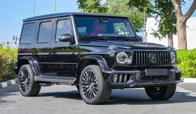 Mercedes-Benz G 63 AMG Mercedes G63 | Double Night Black | Carbon Fiber | Fully Loaded | Rear Entertainment Screens | 2025