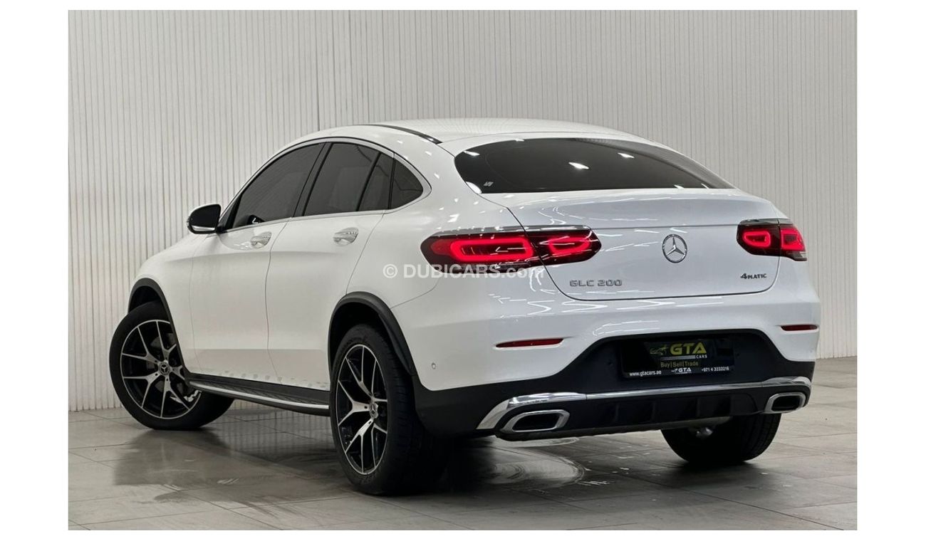 مرسيدس بنز GLC 200 بريميوم 2022 Mercedes GLC200 AMG 4MATIC Coupe, Mar 2027 Mercedes Warranty + Service Pack, Full Optio