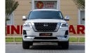 نيسان باترول Nissan Patrol Platinum 2024 GCC under Agency Warranty and Service Contract with Flexible Down-Paymen