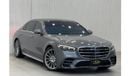 Mercedes-Benz S 500 4MATIC 3.0L 2021 Mercedes S500 4MATIC, One Year Warranty, Full Gargash Service History, GCC