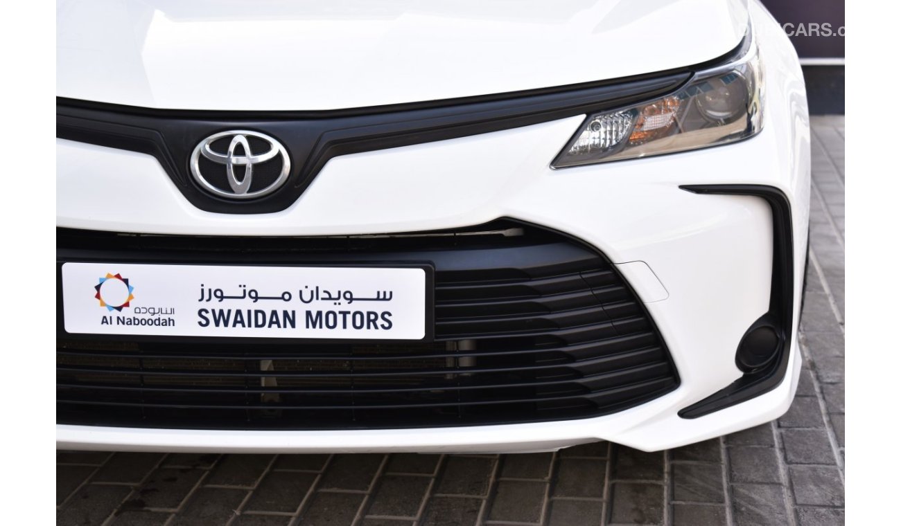 Toyota Corolla AED 959 PM | 1.6L XLI GCC DEALER WARRANTY