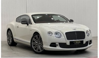 Bentley Continental GT 2014 Bentley Continental GT Speed W12, Service History, Very Low Kms, GCC