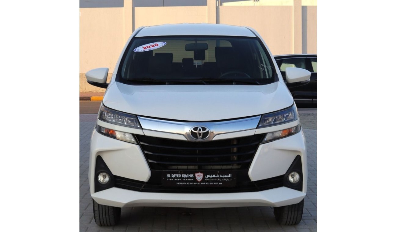 Toyota Avanza GLS Toyota Avanza 2020 GCC in excellent condition